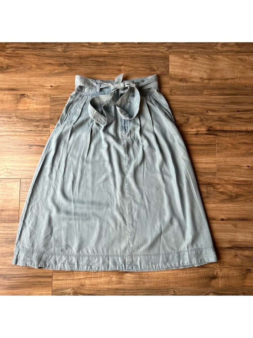 Ralph Lauren Chambray Belted Maxi Skirt28”W x 33”...